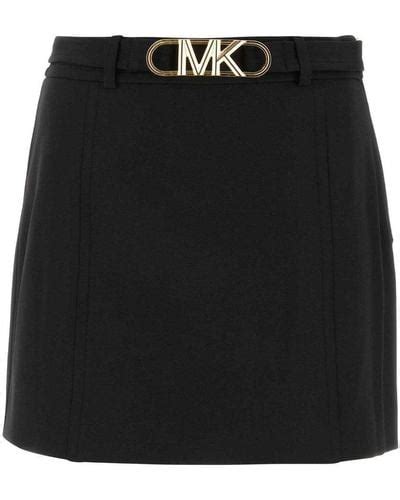 black michael michael kors julian midi skirt|MICHAEL Michael Kors Skirts for Women .